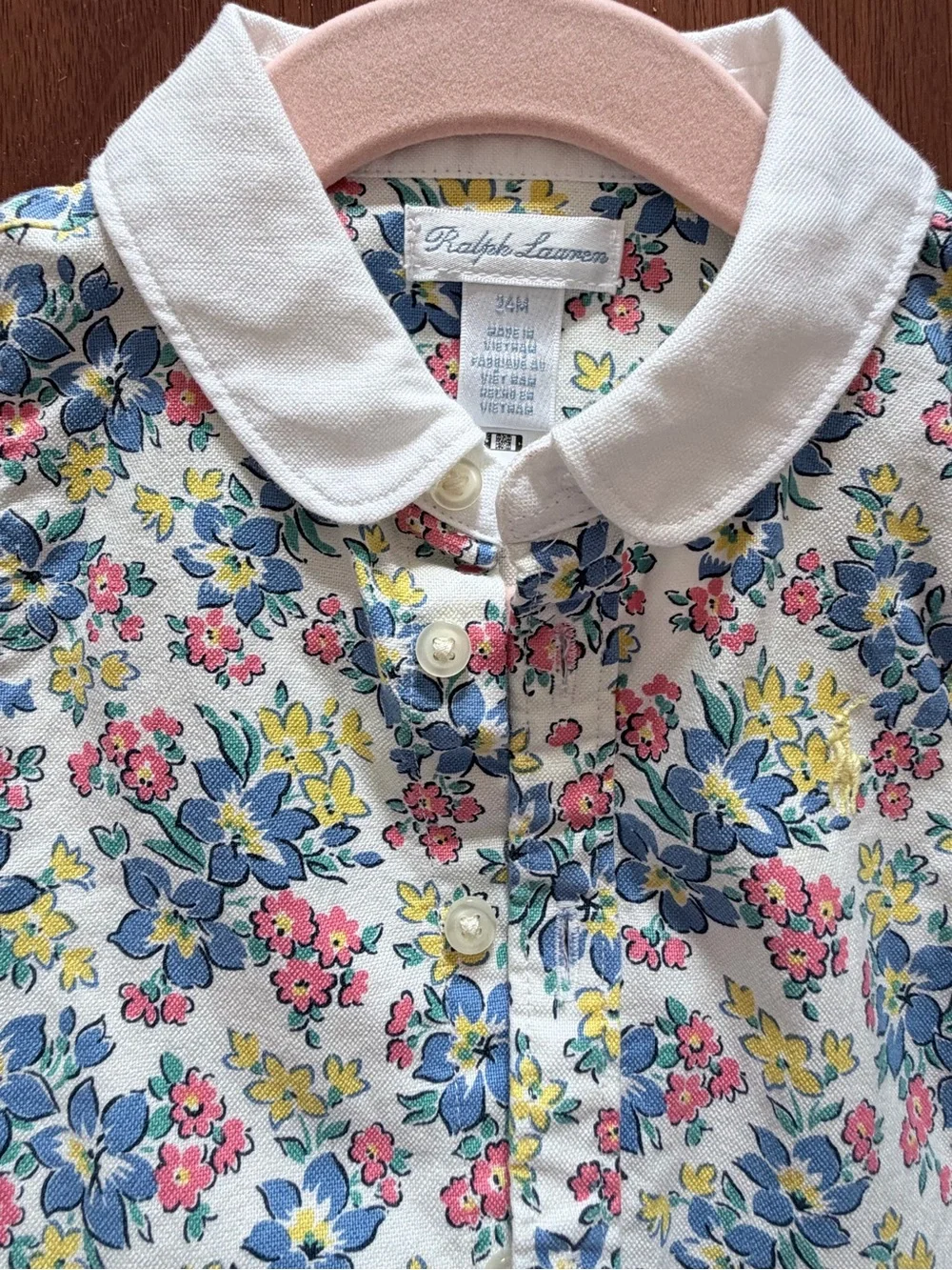 Polo Ralph Lauren Baby Girls Charlyn Floral Dress & Bloomers 24M – NWT